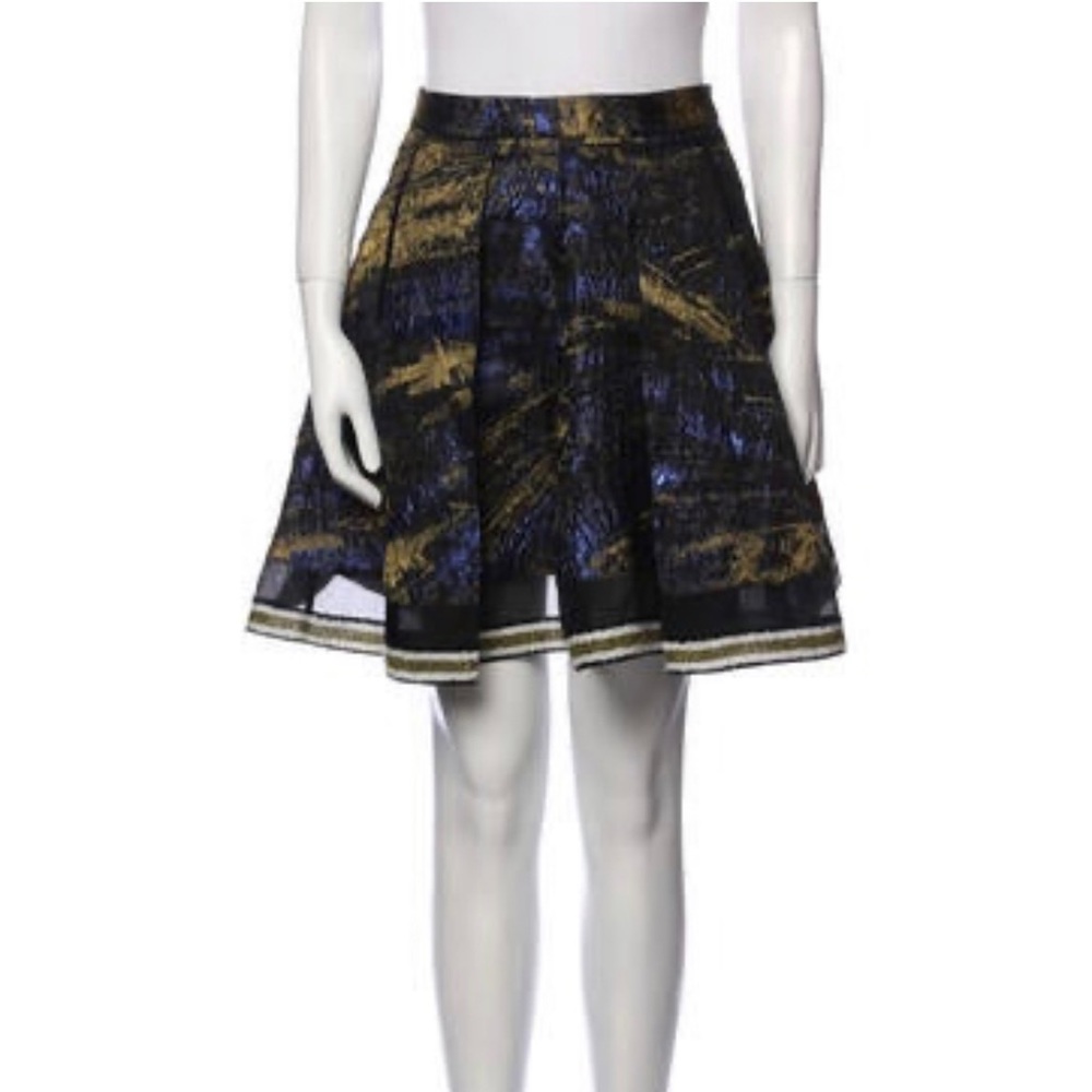 Ostwald Helgason Printed Mini Skirt